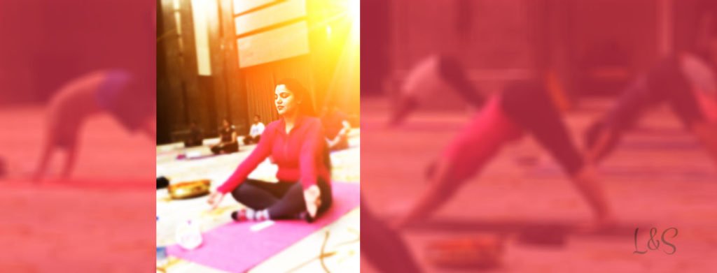 The international yoga day with Shangrila