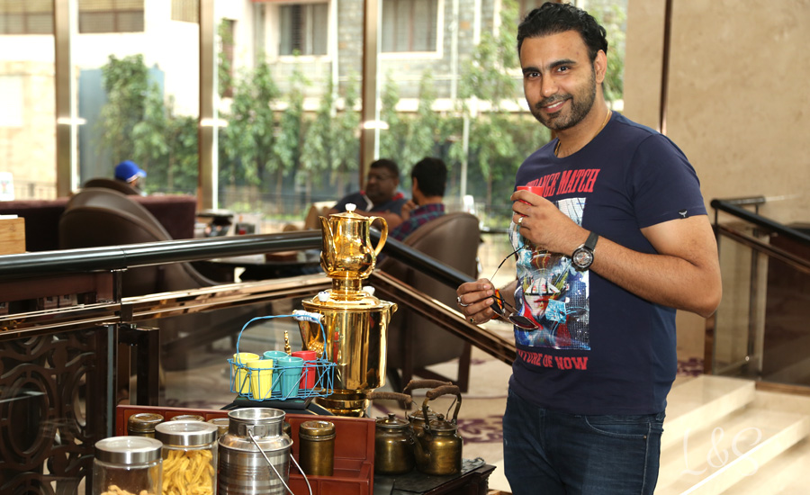 “Chai ki thadi” at SHANGRI-LA
