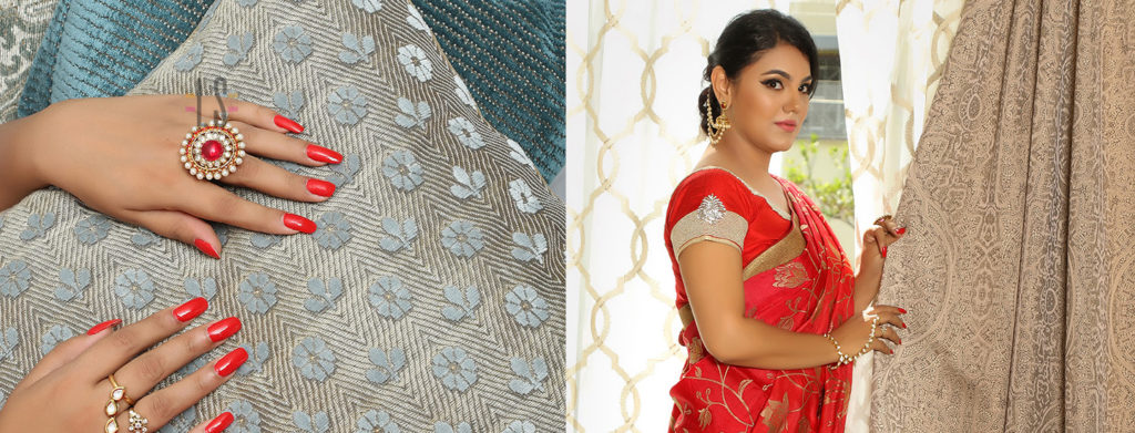 Embark on a journey into your inner space with Antarmahal – a collection of fabrics by Atmosphere