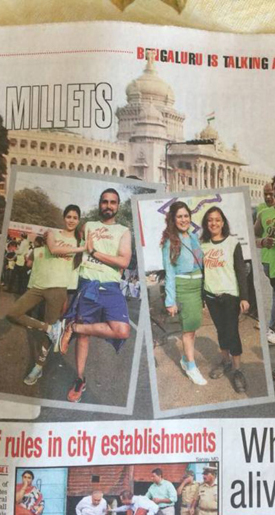Runs for millets in Bengaluru | Bangalore Times
