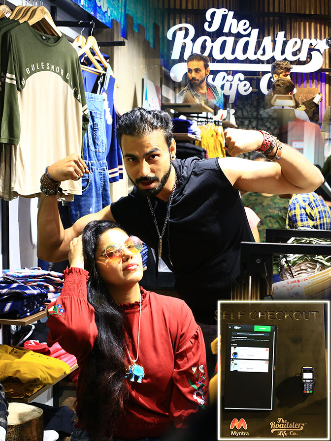 First Self Checkout Store of INDIA: Roadster Bangalore
