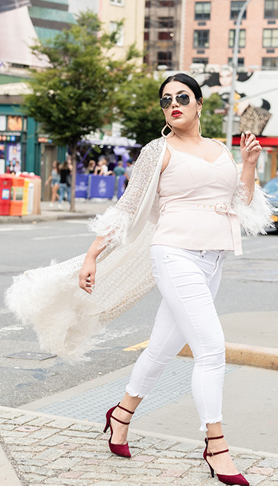 Metamorphosis From Street Look To Glam Diva